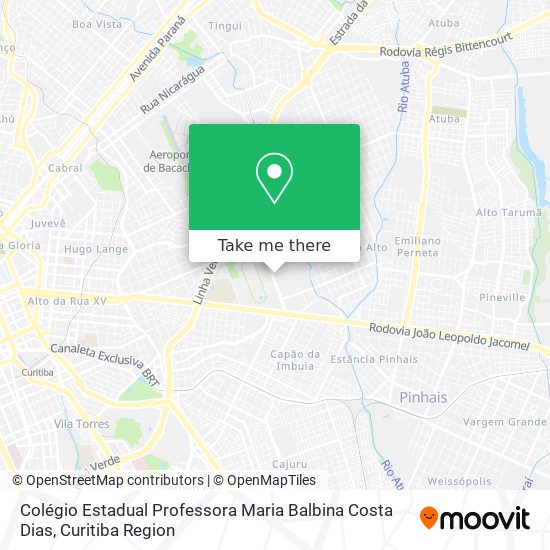 Colégio Estadual Professora Maria Balbina Costa Dias map