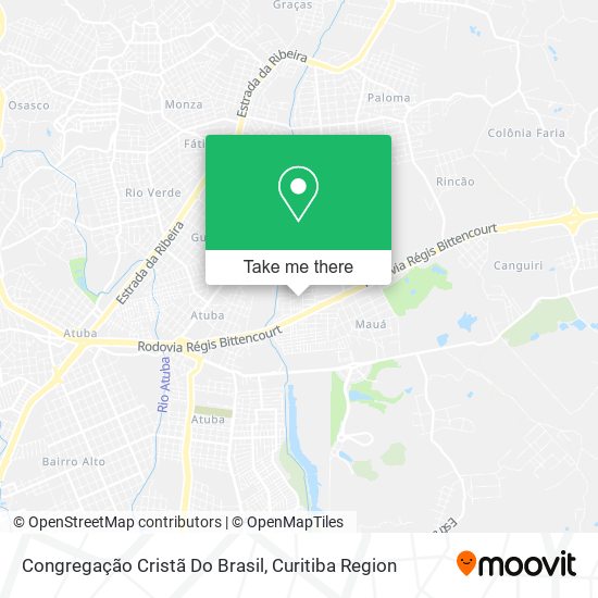 Congregação Cristã Do Brasil map