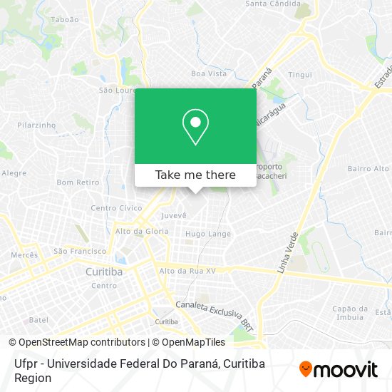 Mapa Ufpr - Universidade Federal Do Paraná