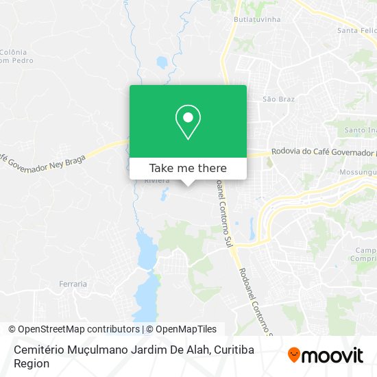 Cemitério Muçulmano Jardim De Alah map