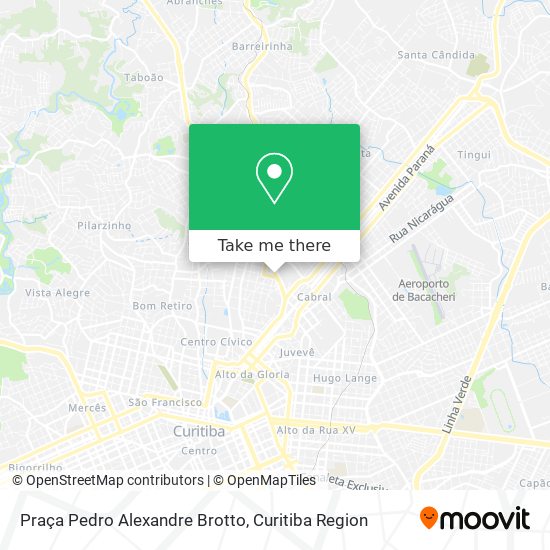 Praça Pedro Alexandre Brotto map