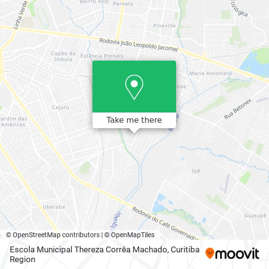Escola Municipal Thereza Corrêa Machado map