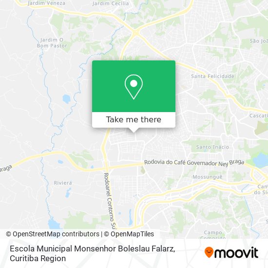 Escola Municipal Monsenhor Boleslau Falarz map