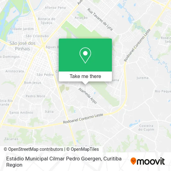 Estádio Municipal Cilmar Pedro Goergen map