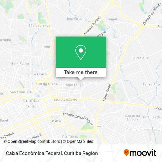 Caixa Econômica Federal map