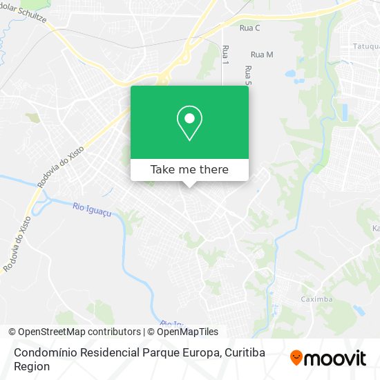 Condomínio Residencial Parque Europa map