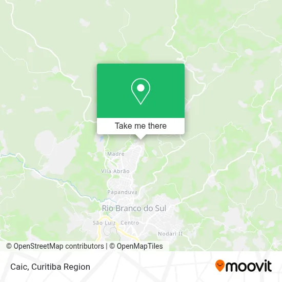 Caic map