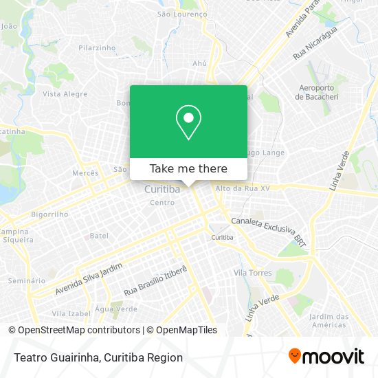 Teatro Guairinha map