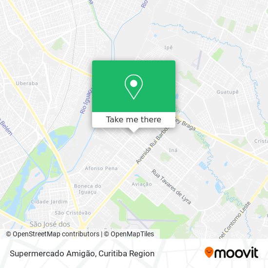 Mapa Supermercado Amigão