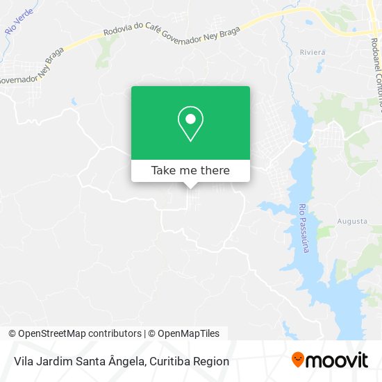Vila Jardim Santa Ângela map