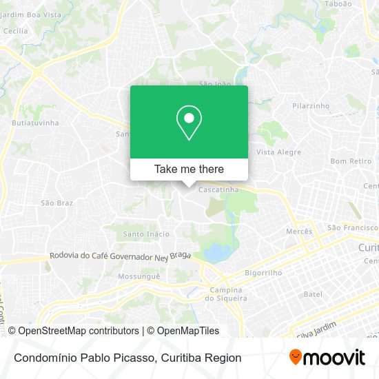 Condomínio Pablo Picasso map