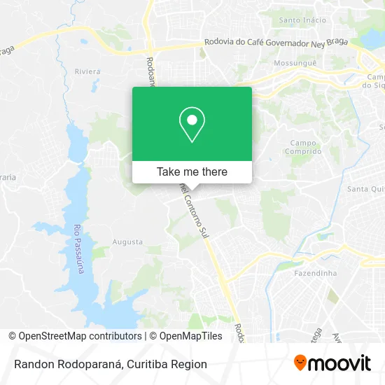 Randon Rodoparaná map