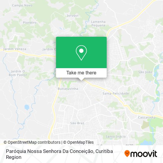 Mapa Paróquia Nossa Senhora Da Conceição