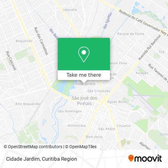 Cidade Jardim map