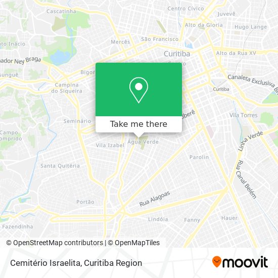Cemitério Israelita map