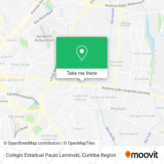 Colégio Estadual Paulo Leminski map