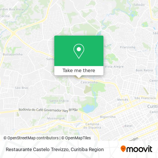 Restaurante Castelo Trevizzo map