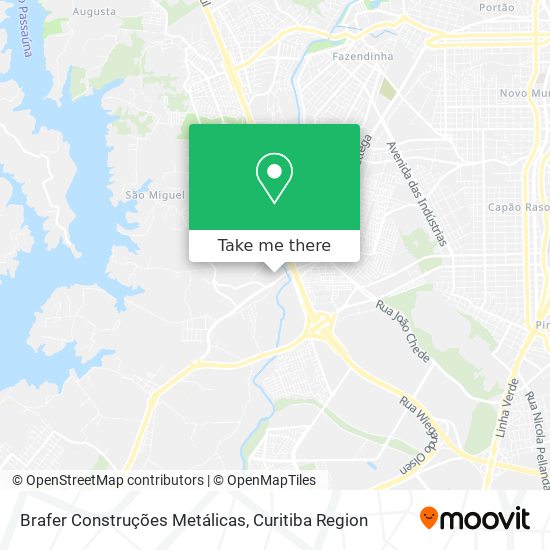 Brafer Construções Metálicas map