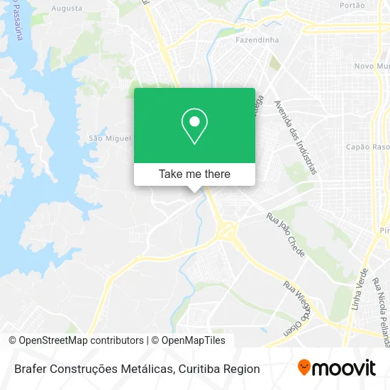 Brafer Construções Metálicas map