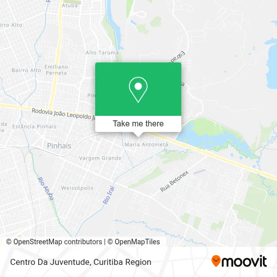 Centro Da Juventude map