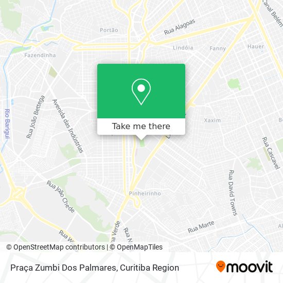 Praça Zumbi Dos Palmares map