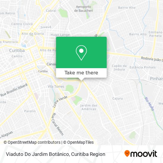 Viaduto Do Jardim Botânico map