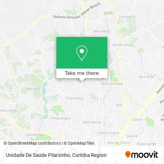 Unidade De Saúde Pilarzinho map