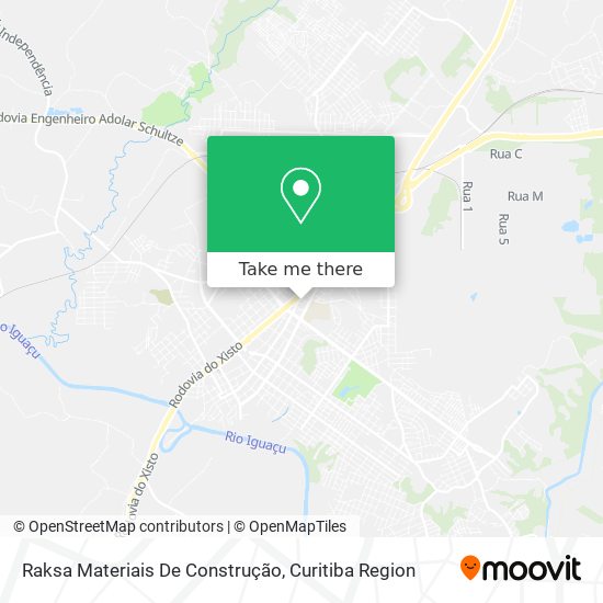 Raksa Materiais De Construção map