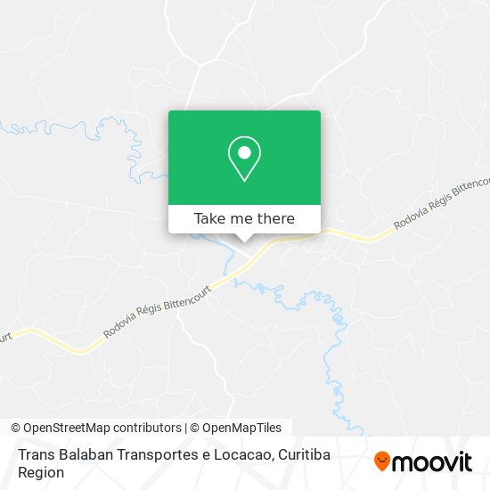 Trans Balaban Transportes e Locacao map