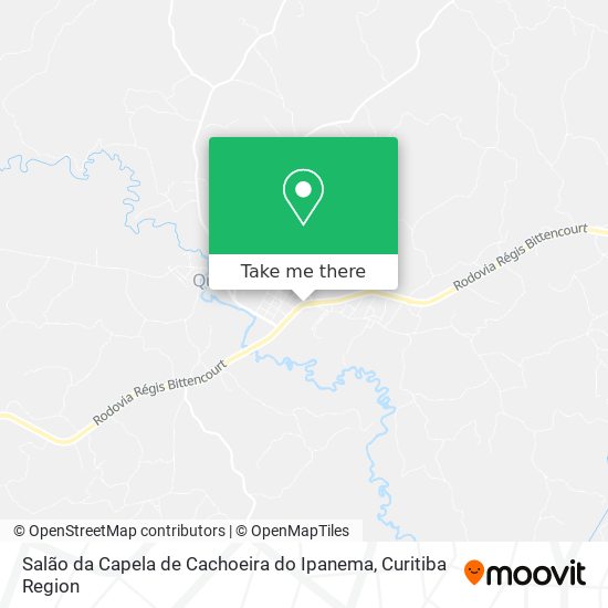 Salão da Capela de Cachoeira do Ipanema map
