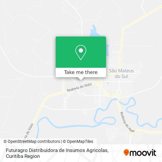 Futuragro Distribuidora de Insumos Agricolas map