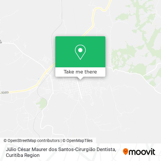 Júlio César Maurer dos Santos-Cirurgião Dentista map