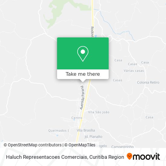 Haluch Representacoes Comerciais map