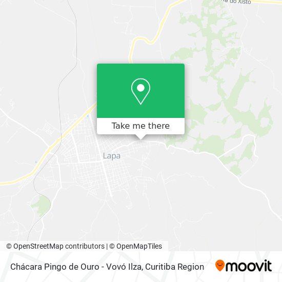 Chácara Pingo de Ouro - Vovó Ilza map