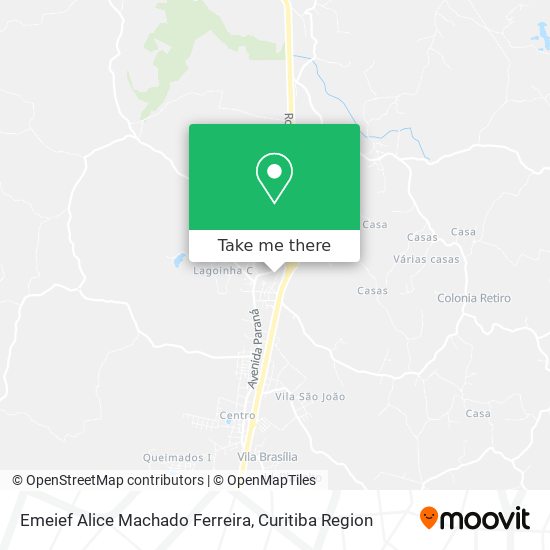 Emeief Alice Machado Ferreira map