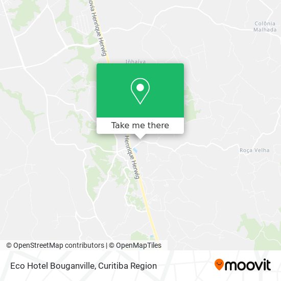 Eco Hotel Bouganville map