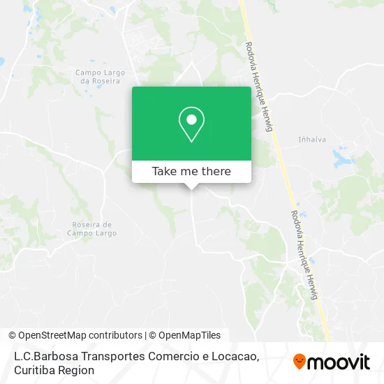 L.C.Barbosa Transportes Comercio e Locacao map