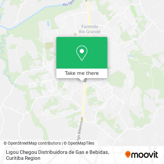 Ligou Chegou Distribuidora de Gas e Bebidas map