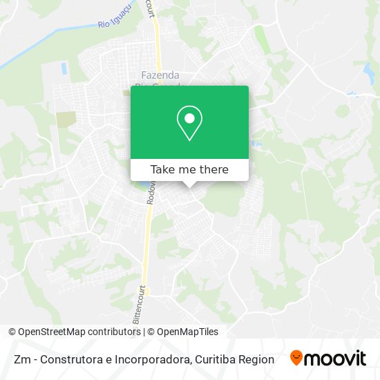 Zm - Construtora e Incorporadora map