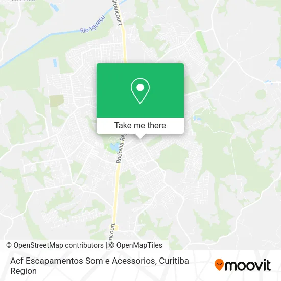 Acf Escapamentos Som e Acessorios map