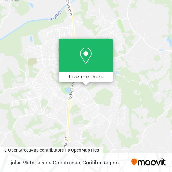 Tijolar Materiais de Construcao map