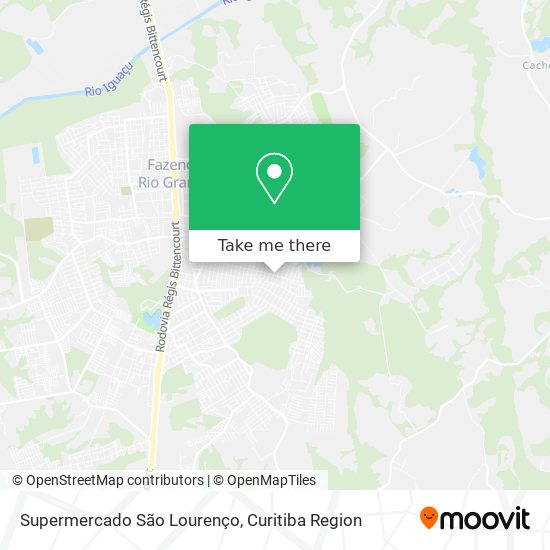 Supermercado São Lourenço map