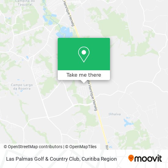 Las Palmas Golf & Country Club map