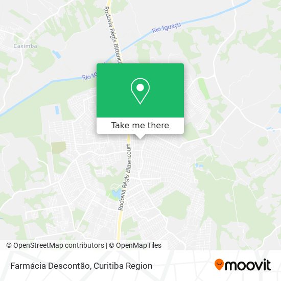 Farmácia Descontão map