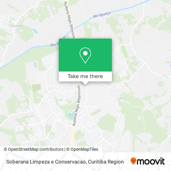 Soberana Limpeza e Conservacao map