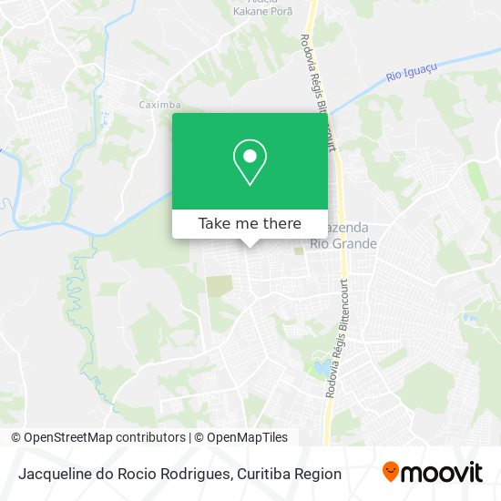 Jacqueline do Rocio Rodrigues map