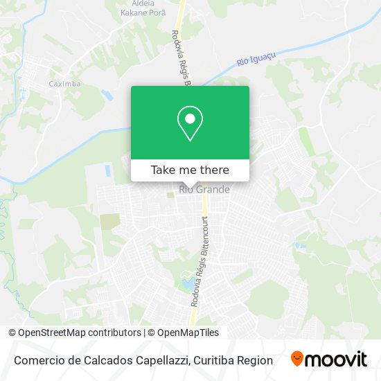 Comercio de Calcados Capellazzi map