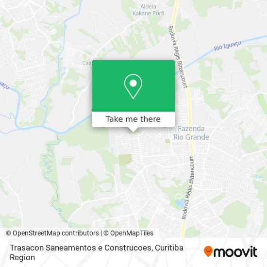 Trasacon Saneamentos e Construcoes map