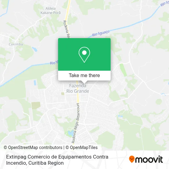 Extinpag Comercio de Equipamentos Contra Incendio map