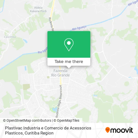 Plastivac Industria e Comercio de Acessorios Plasticos map